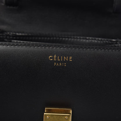 Celine Box Calfskin Small Classic Box Flap Bag Black 6 of 12