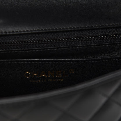 Chanel Lambskin Quilted Mini Rectangular Flap Black 8 of 11