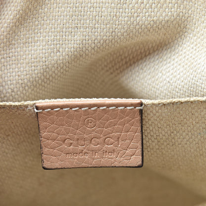Gucci Pebbled Calfskin Small Soho Disco Bag Rose Beige 6 of 23