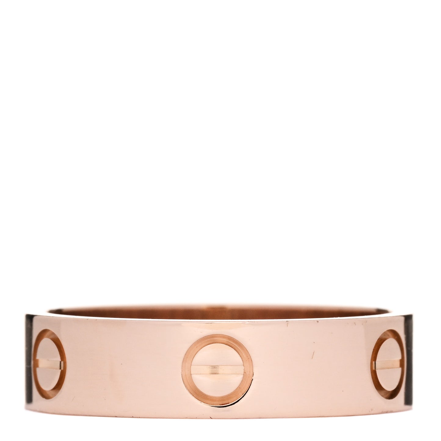 18K Pink Gold 5.5mm LOVE Ring 62 10
