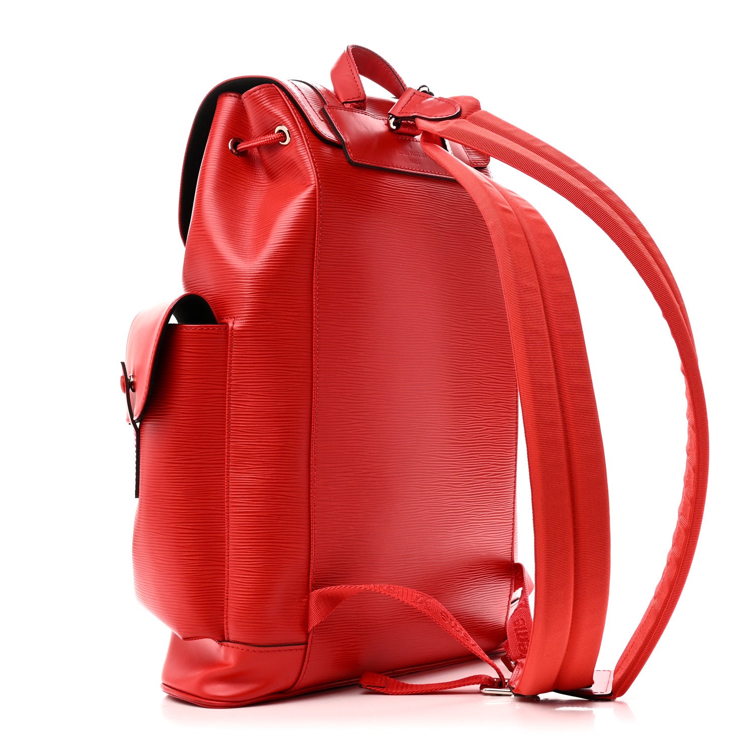 Louis Vuitton X SUPREME Epi Christopher Backpack PM Red 1906158 – FASHIONPHILE