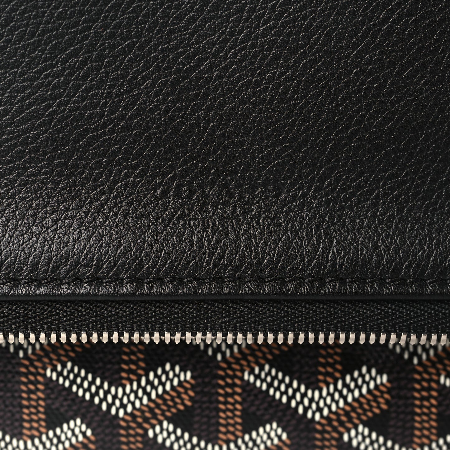 Goyardine Sainte Marie Soft Clutch Black