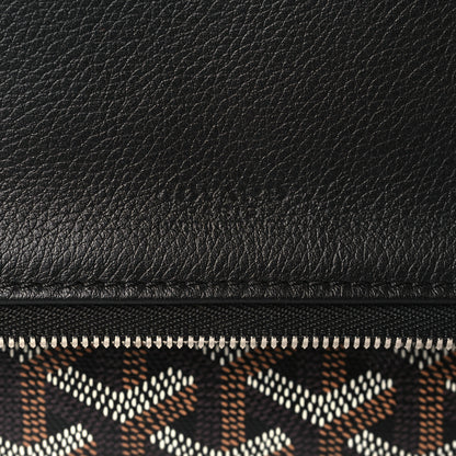 Goyard Goyardine Sainte Marie Soft Clutch Black 7 of 9
