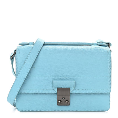 3.1 Phillip Lim Textured Calfskin Mini Pashli Messenger Light Blue 1 of 9