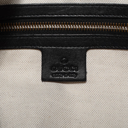 Gucci Leather Large GG Running Tote Black 6 of 7