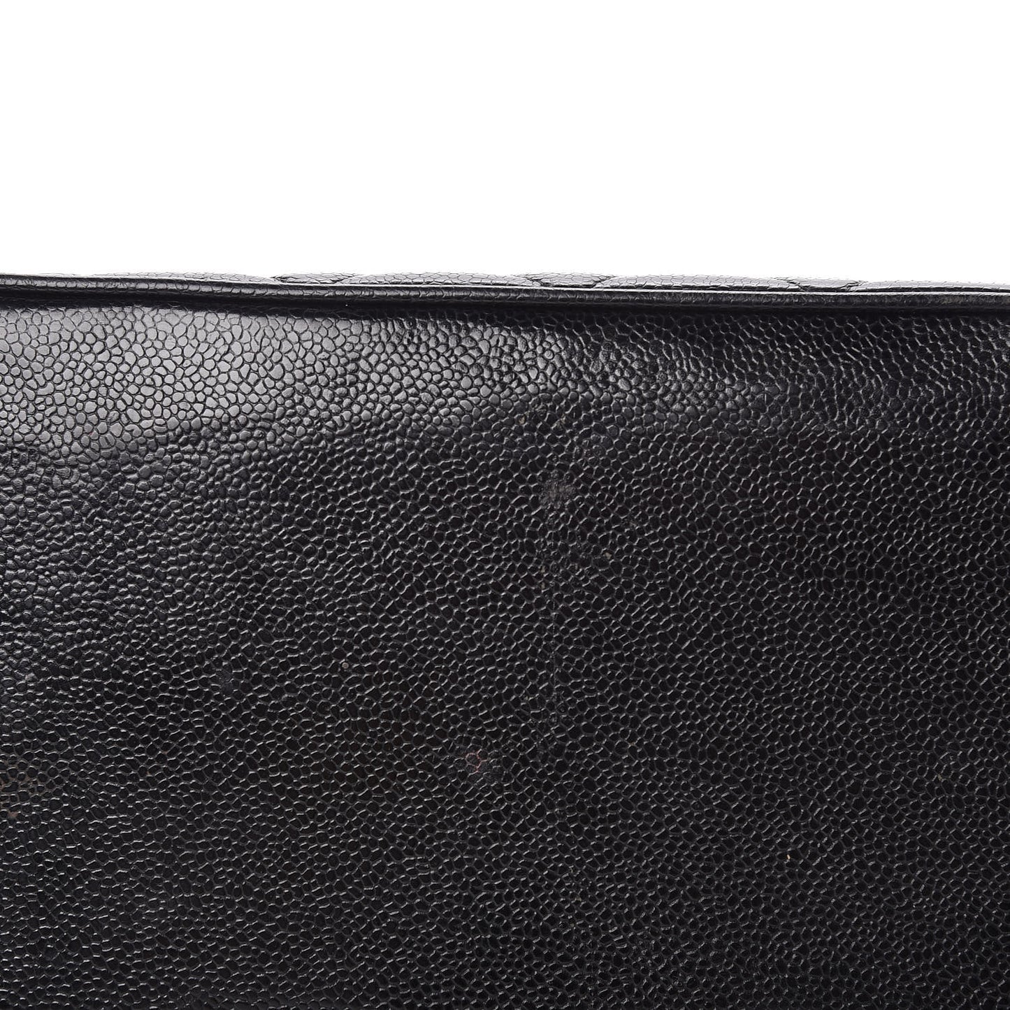 Caviar Quilted Medallion Tote Black