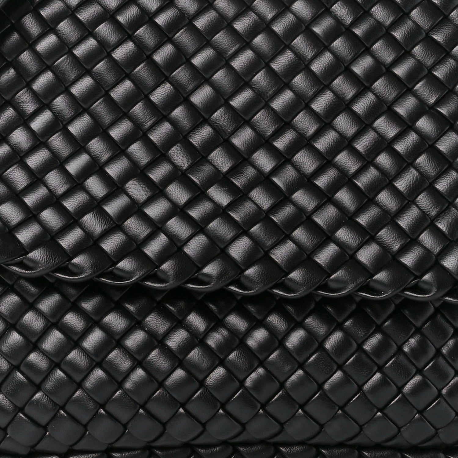 Bottega Veneta Nappa Intrecciato Small Cobble Shoulder Bag Black 12 of 14