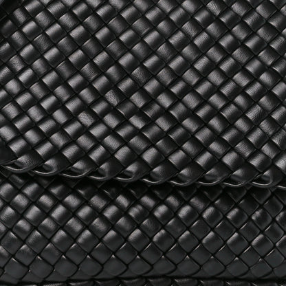 Bottega Veneta Nappa Intrecciato Small Cobble Shoulder Bag Black 12 of 14