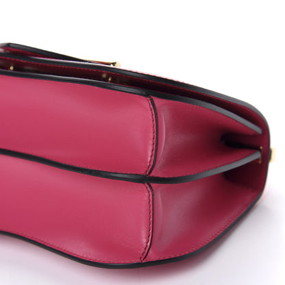 Prada City Calfskin Sidonie Small Chain Crossbody Bag Magenta 7 of 9