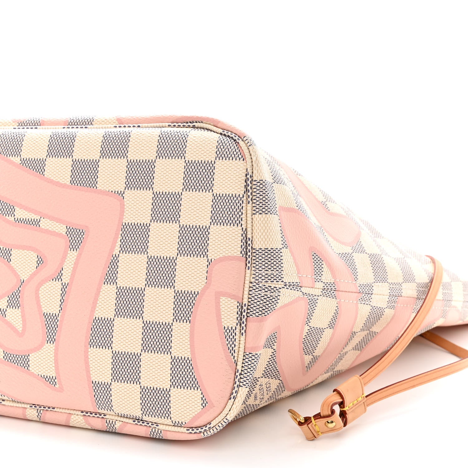Louis Vuitton Damier Azur Tahitienne Neverfull MM 11 of 11