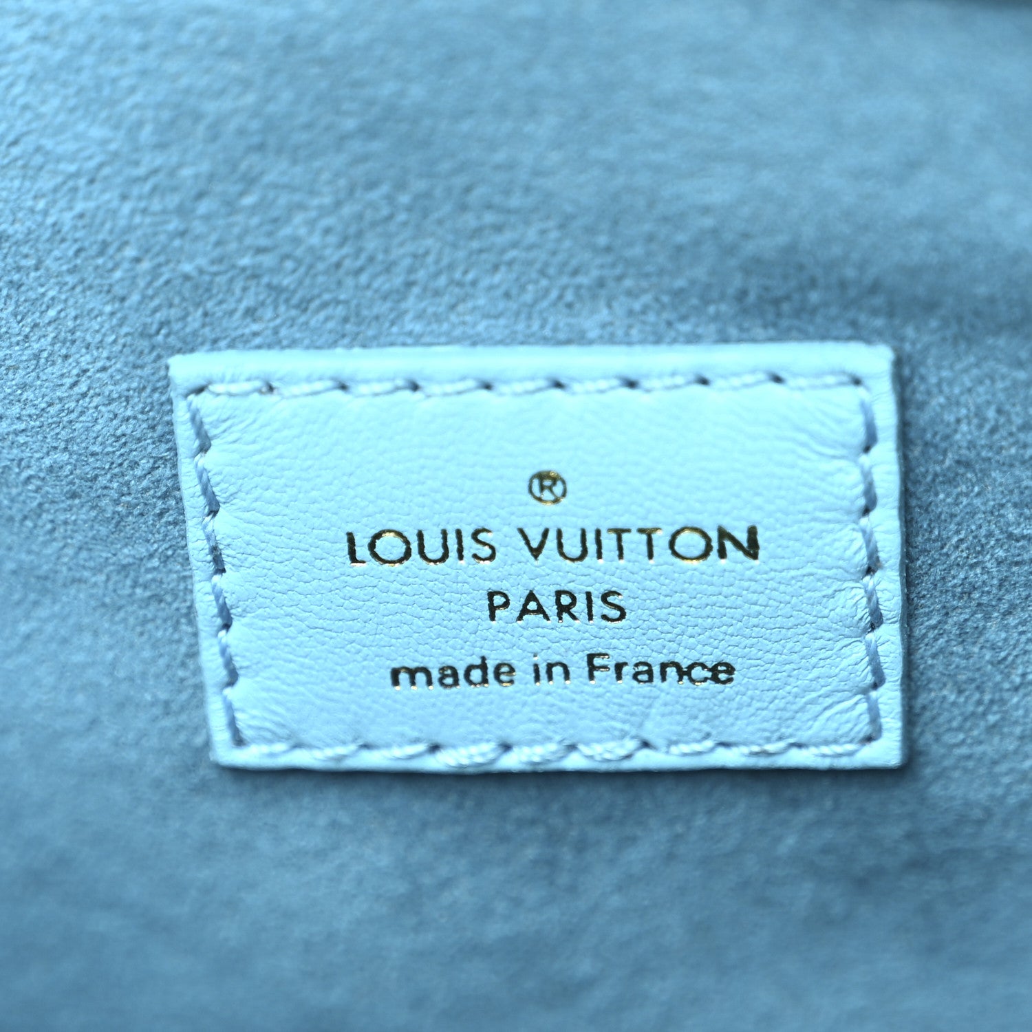 Louis Vuitton Lambskin Embossed Monogram Coussin PM Turquoise 8 of 11
