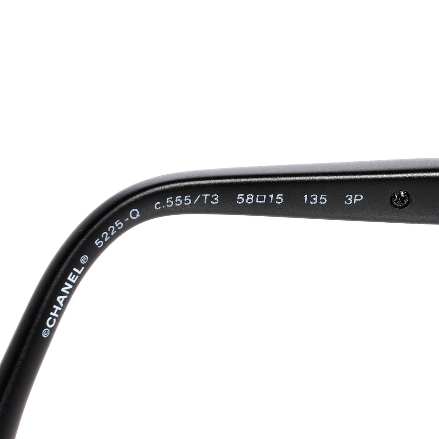 Quilted CC Sunglasses 5225Q Black