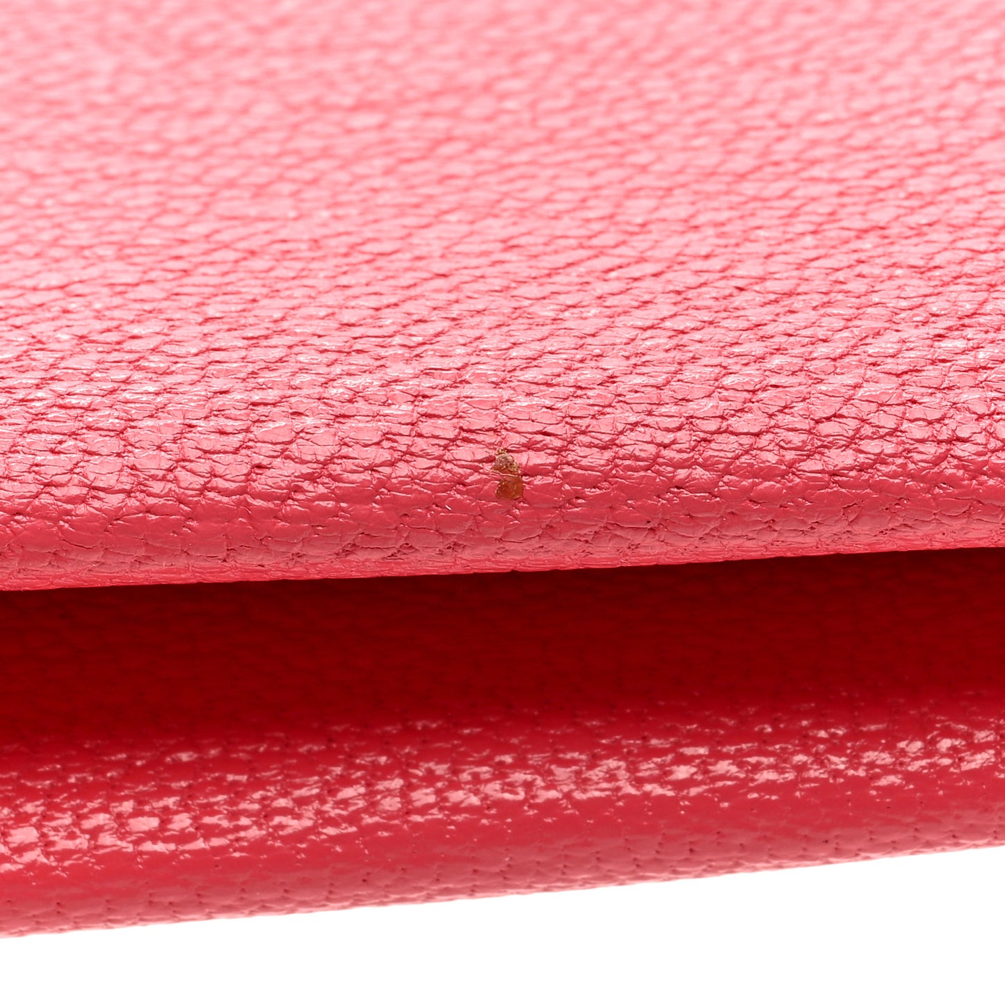 Chevre Mysore Calvi Card Case Rose Lipstick