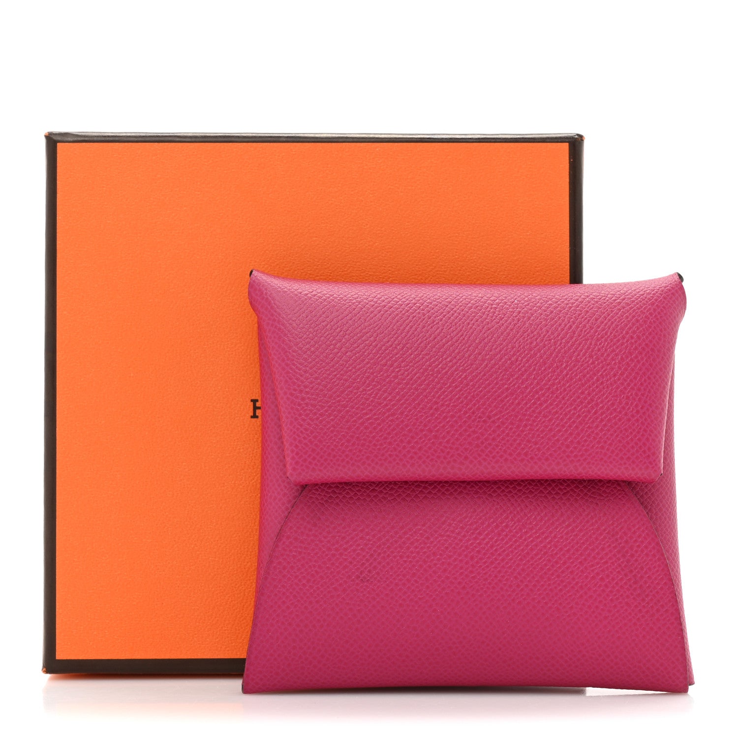 Hermes Epsom Bastia Coin Purse Rose Pourpre 10 of 10