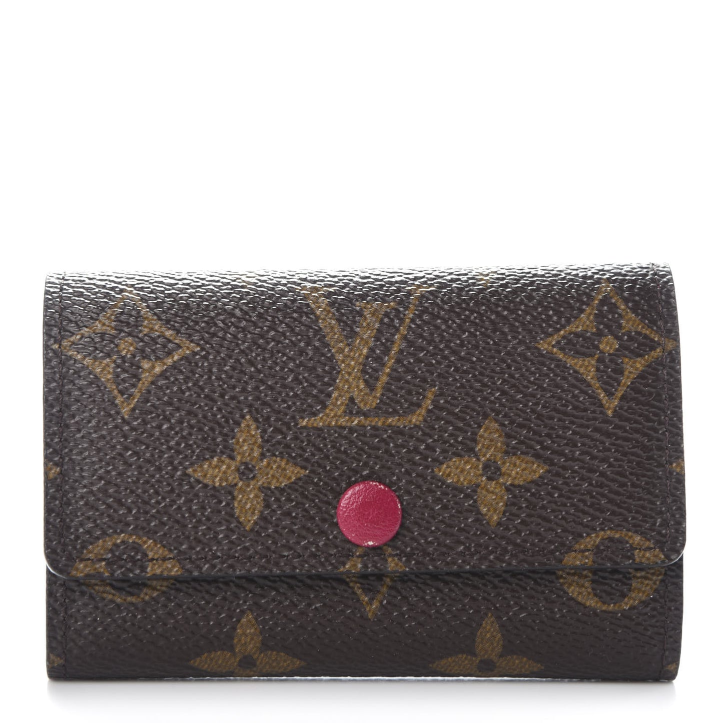 Monogram 6 Key Multicles Holder Fuchsia