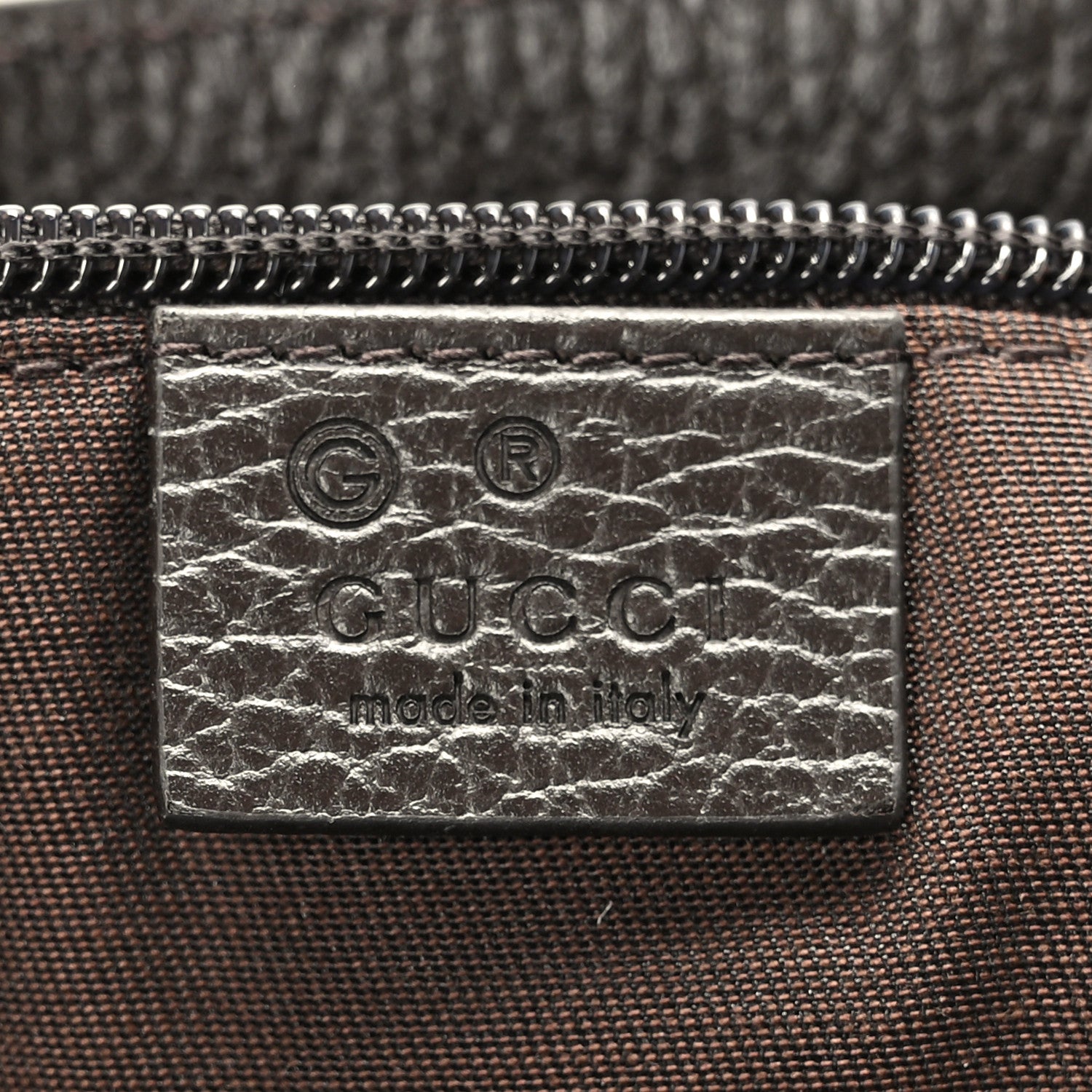 Gucci Monogram Flap Messenger Bag Beige Dark Brown 6 of 9
