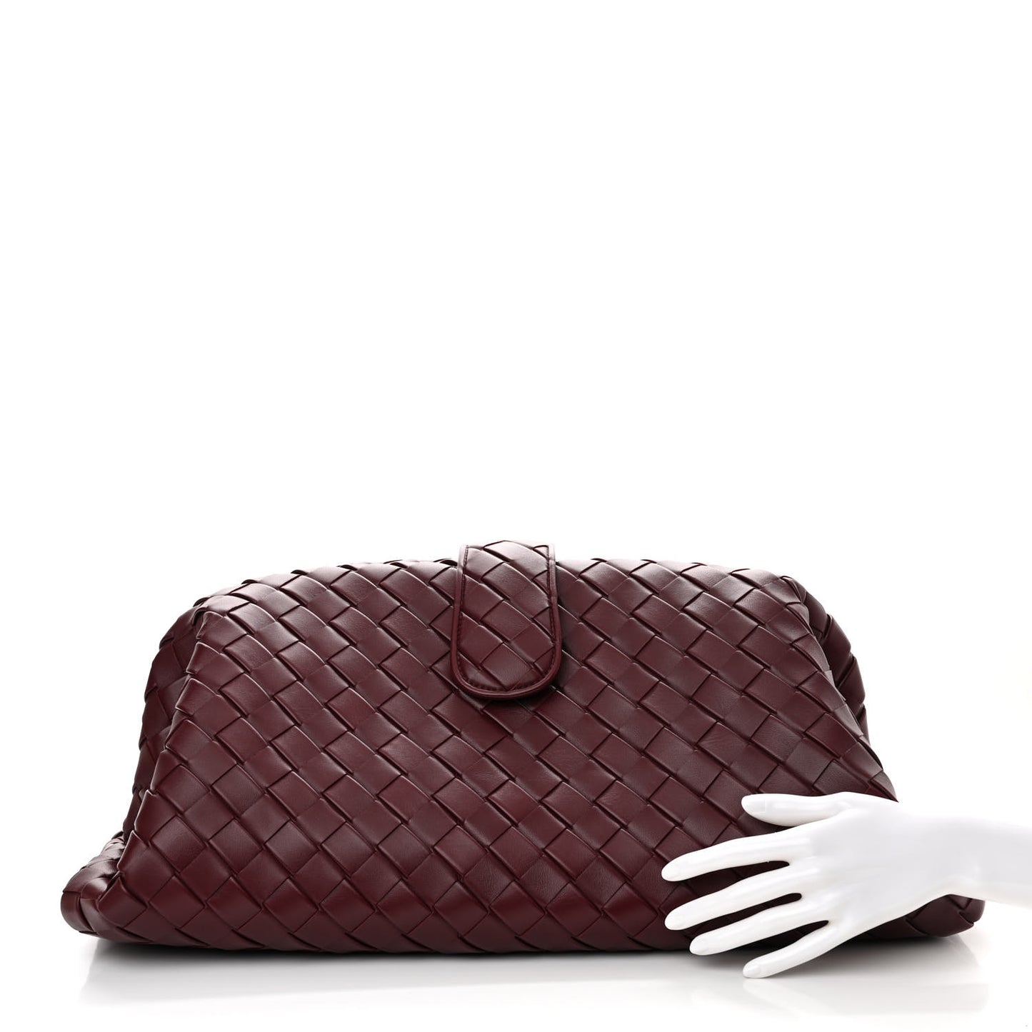 Nappa Intrecciato Maxi The Lauren 1980 Clutch Barolo