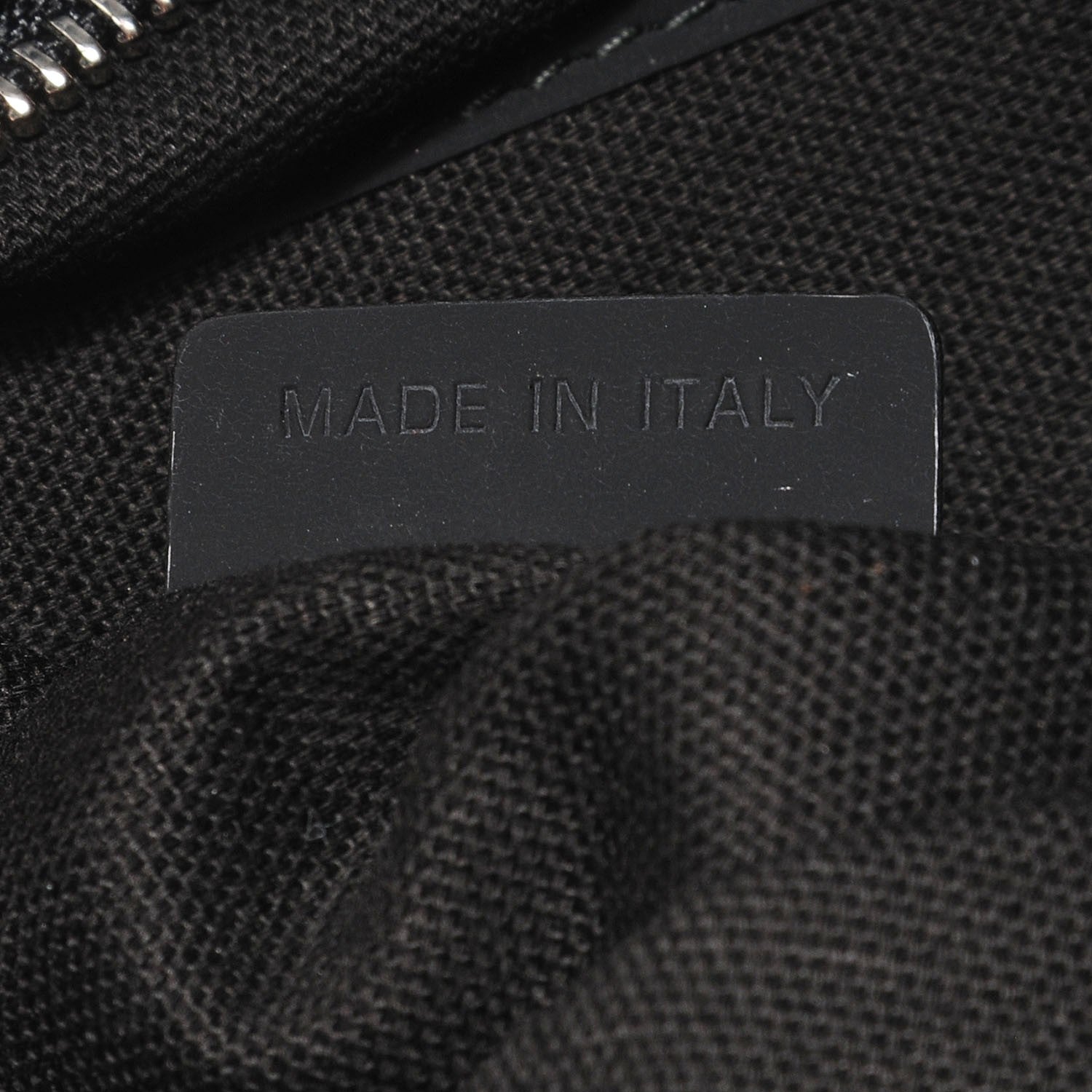 Christian Dior Coated Canvas Cannage Panarea Clutch Black 8 of 9