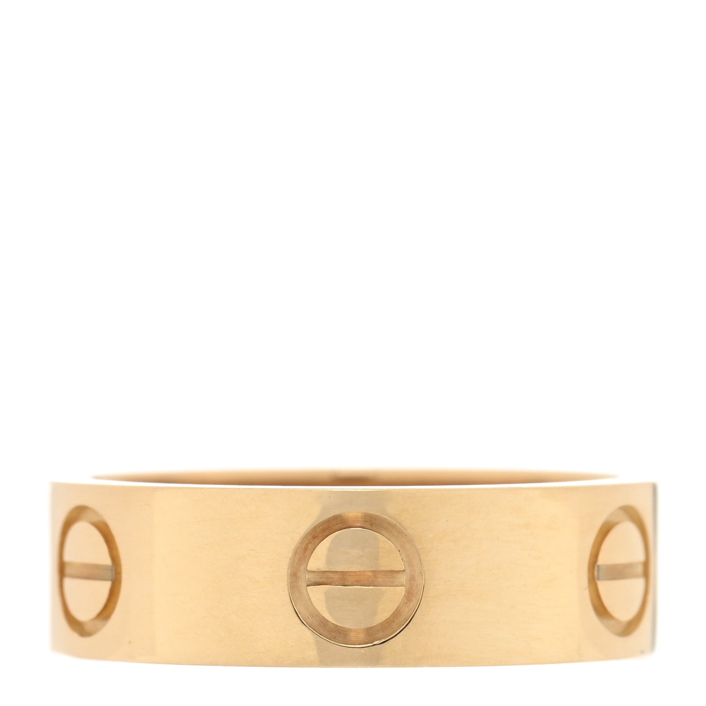 18K Yellow Gold 5.5mm LOVE Ring 51 5.75
