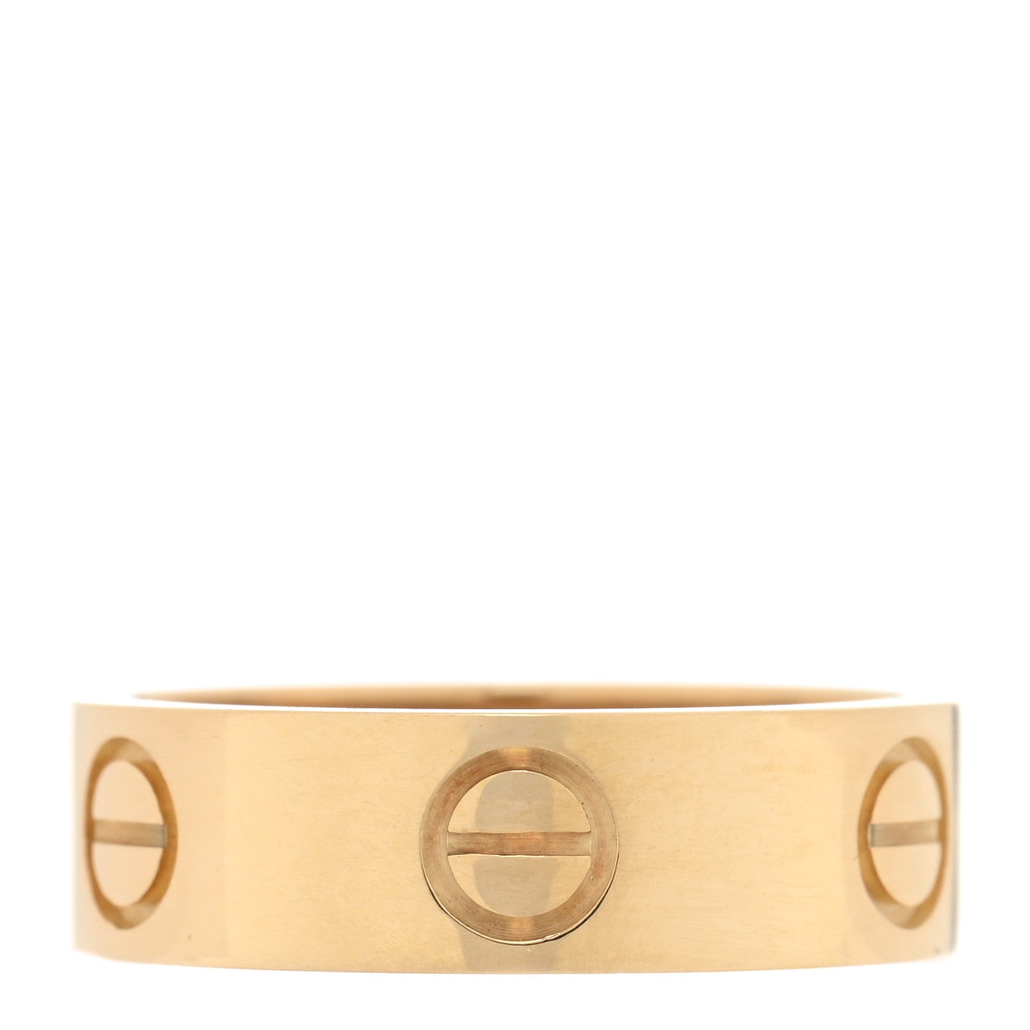 Cartier 18K Yellow Gold 5.5mm LOVE Ring 51 5.75 3 of 4