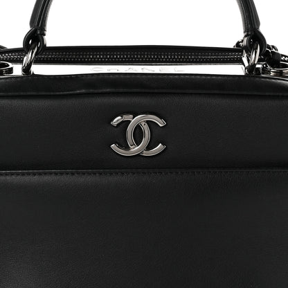 Chanel Calfskin Small Trendy CC Bowling Bag Black 8 of 10