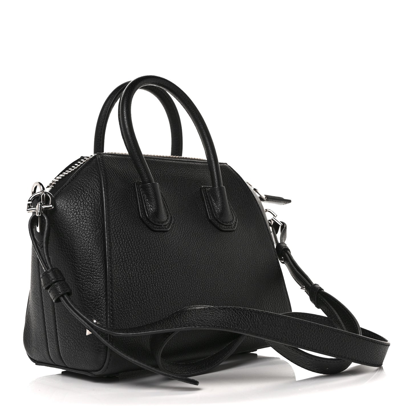 Sugar Goatskin Mini Antigona Black