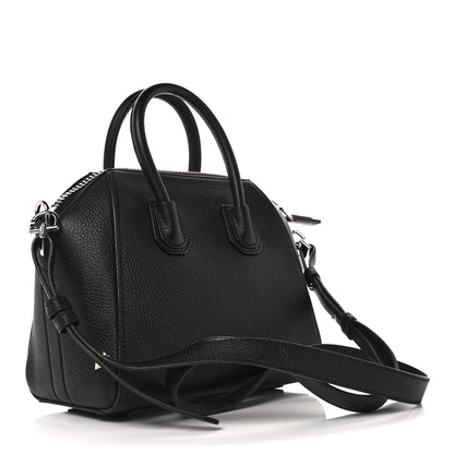 Givenchy Sugar Goatskin Mini Antigona Black 2 of 7