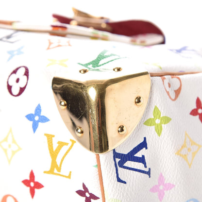 Louis Vuitton Monogram Multicolor Speedy 30 White 12 of 13
