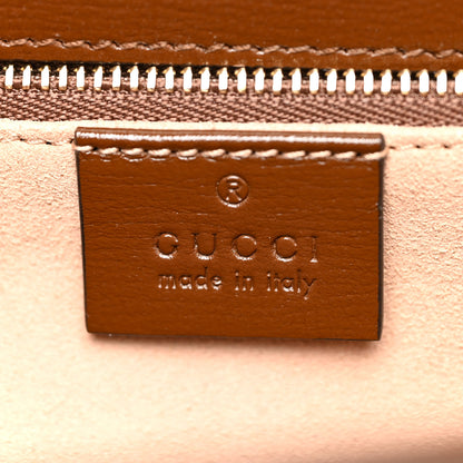 Gucci GG Supreme Monogram Horsebit 1955 Shoulder Bag Beige Brown Sugar 6 of 10