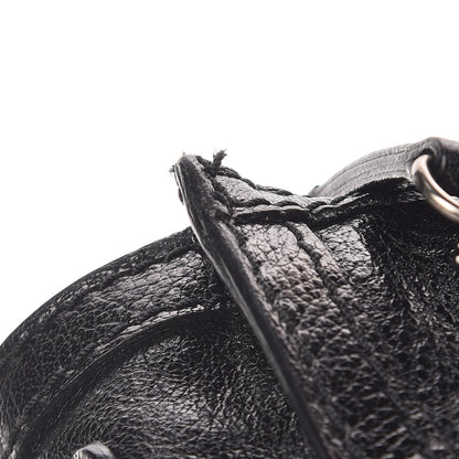 Burberry Calfskin Chain Satchel Black 14 of 14