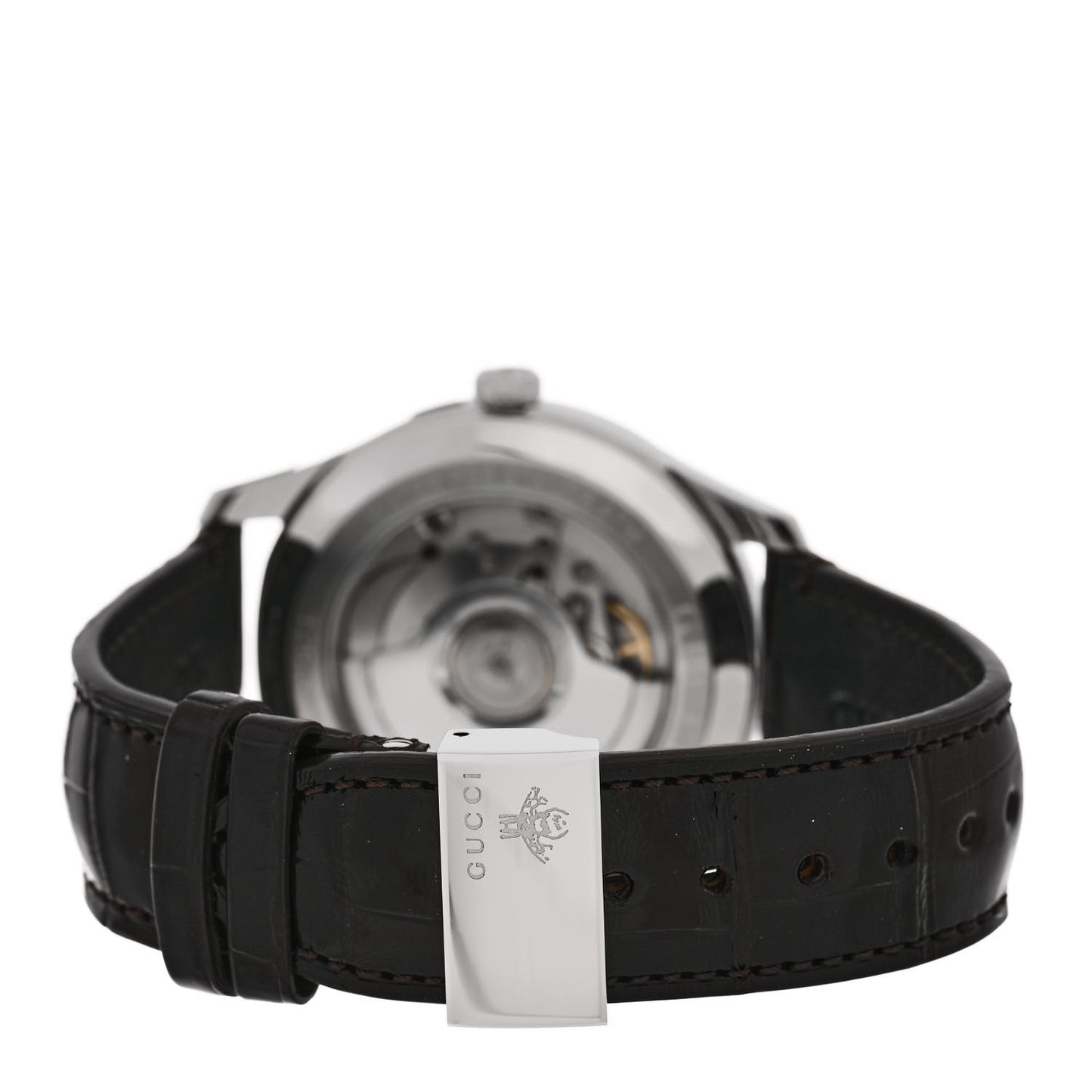 Stainless Steel Alligator 40mm G-Timeless Snake Hand Automatic Watch