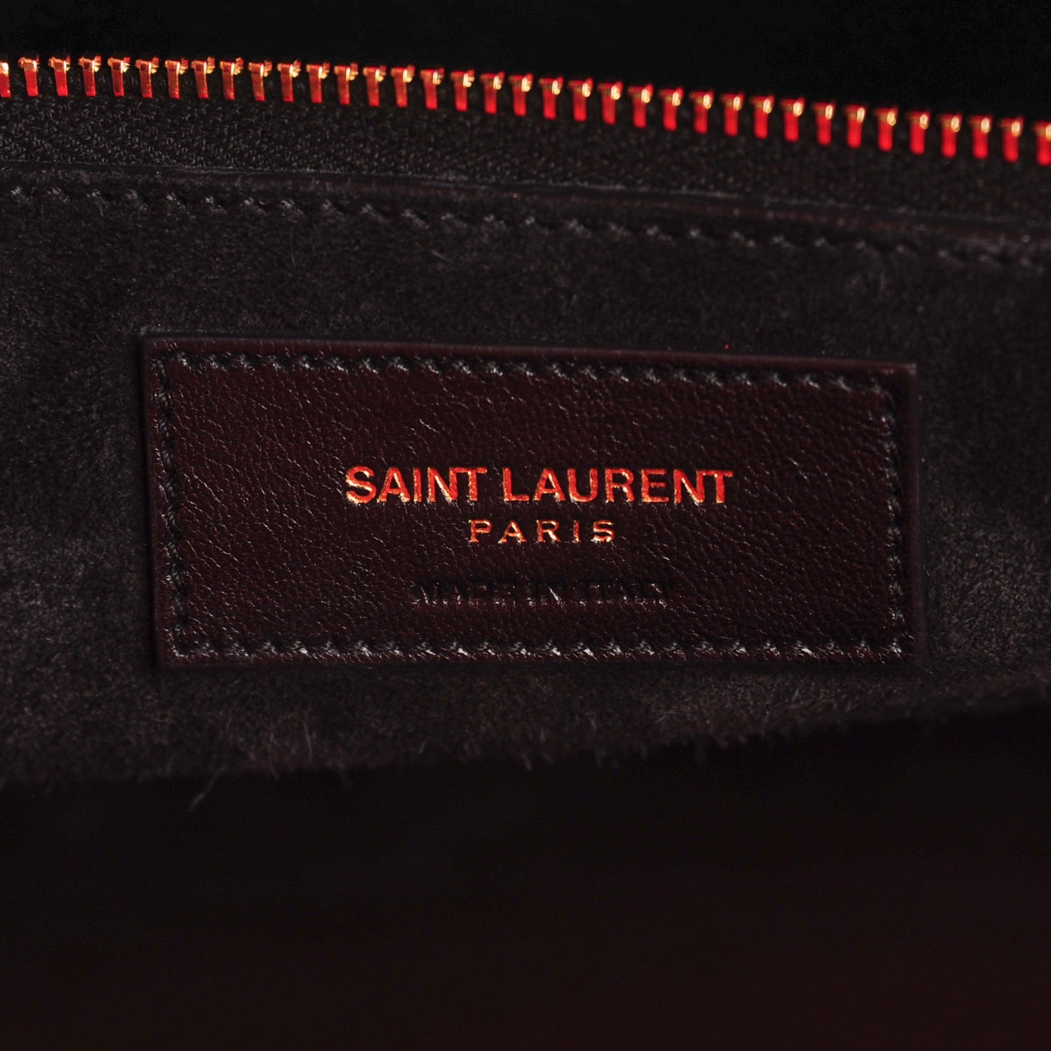 Saint Laurent Calfskin Small Sac De Jour Neon Orange 7 of 9