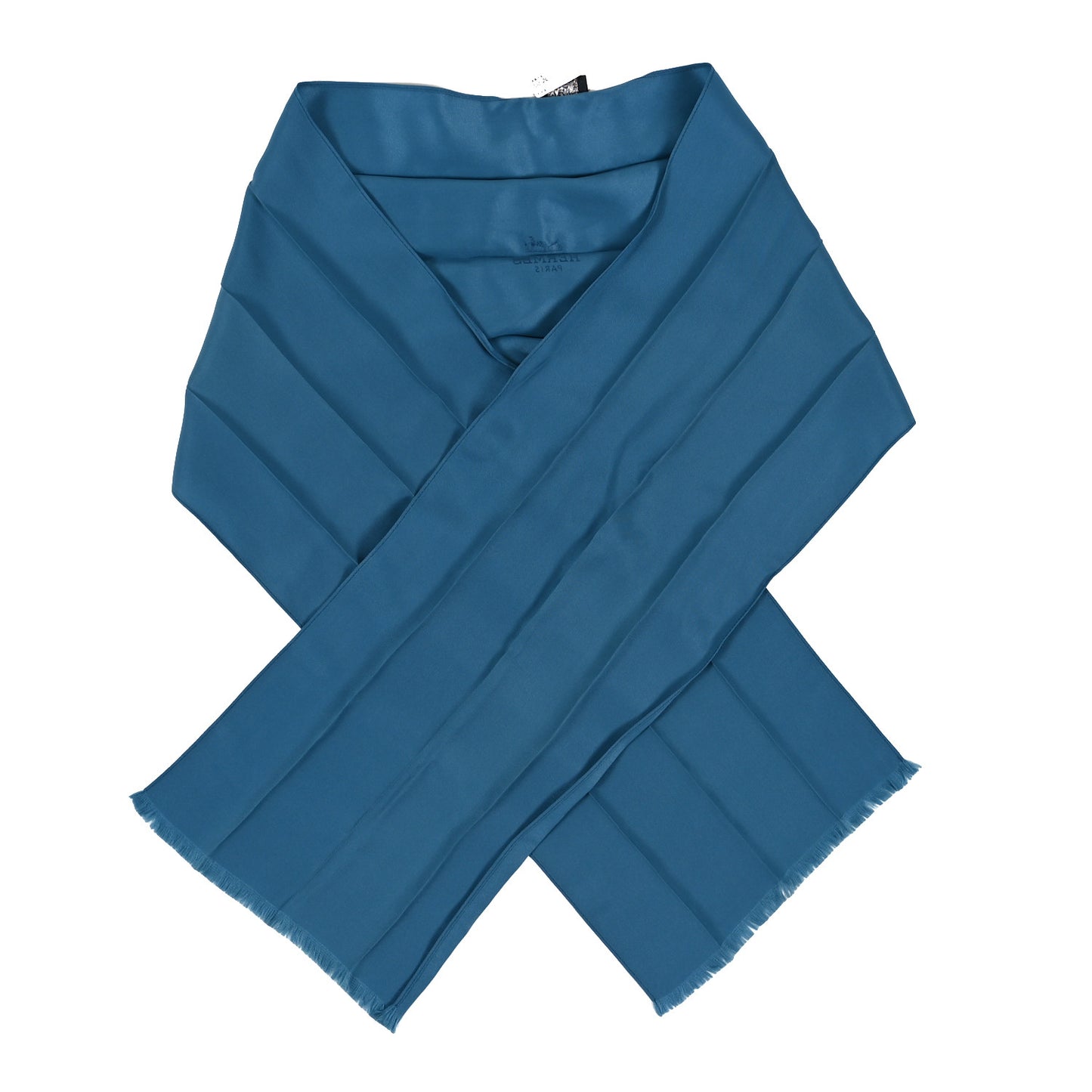 Silk Scarf Blue