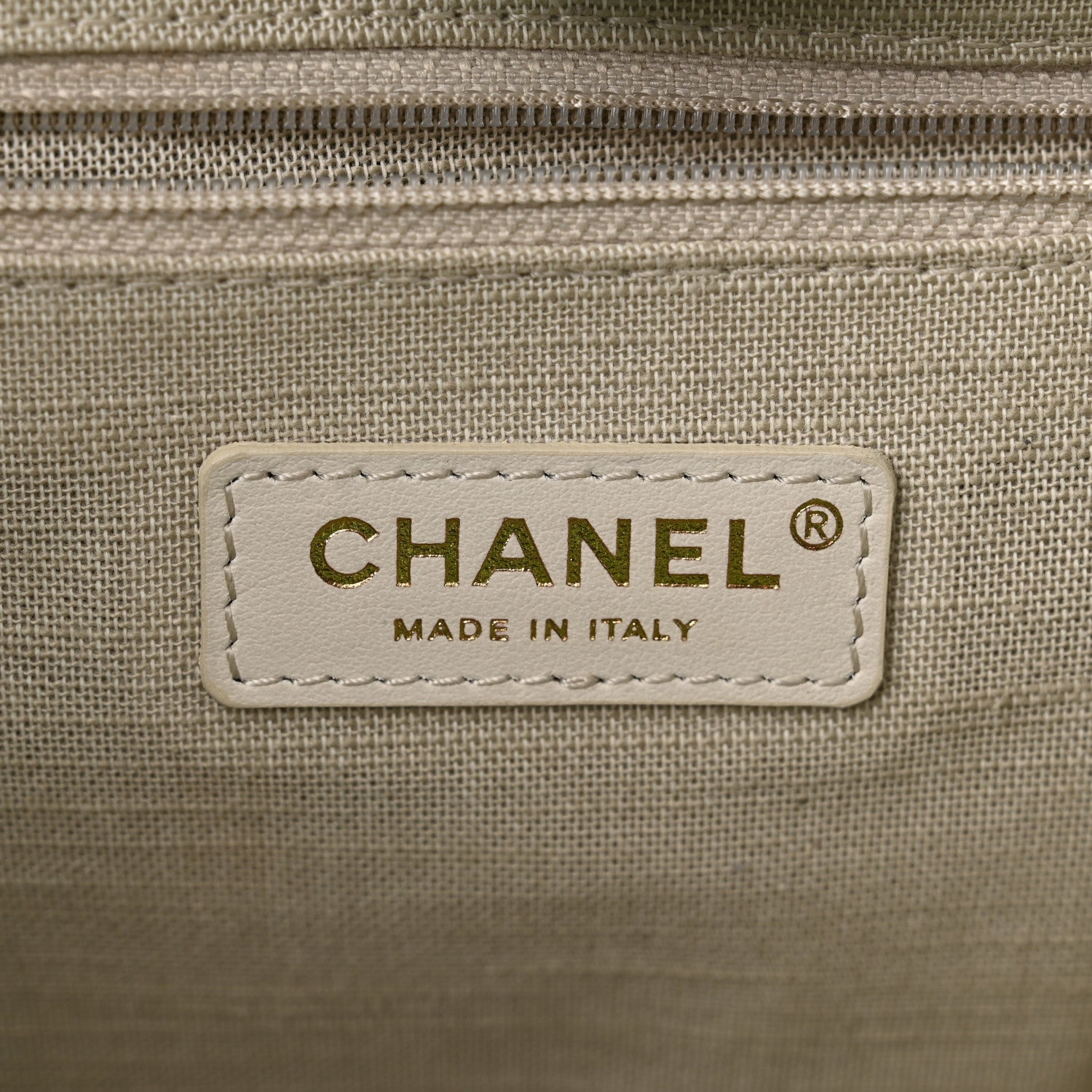 Chanel Mixed Fibers Small Deauville Tote Green 7 of 13