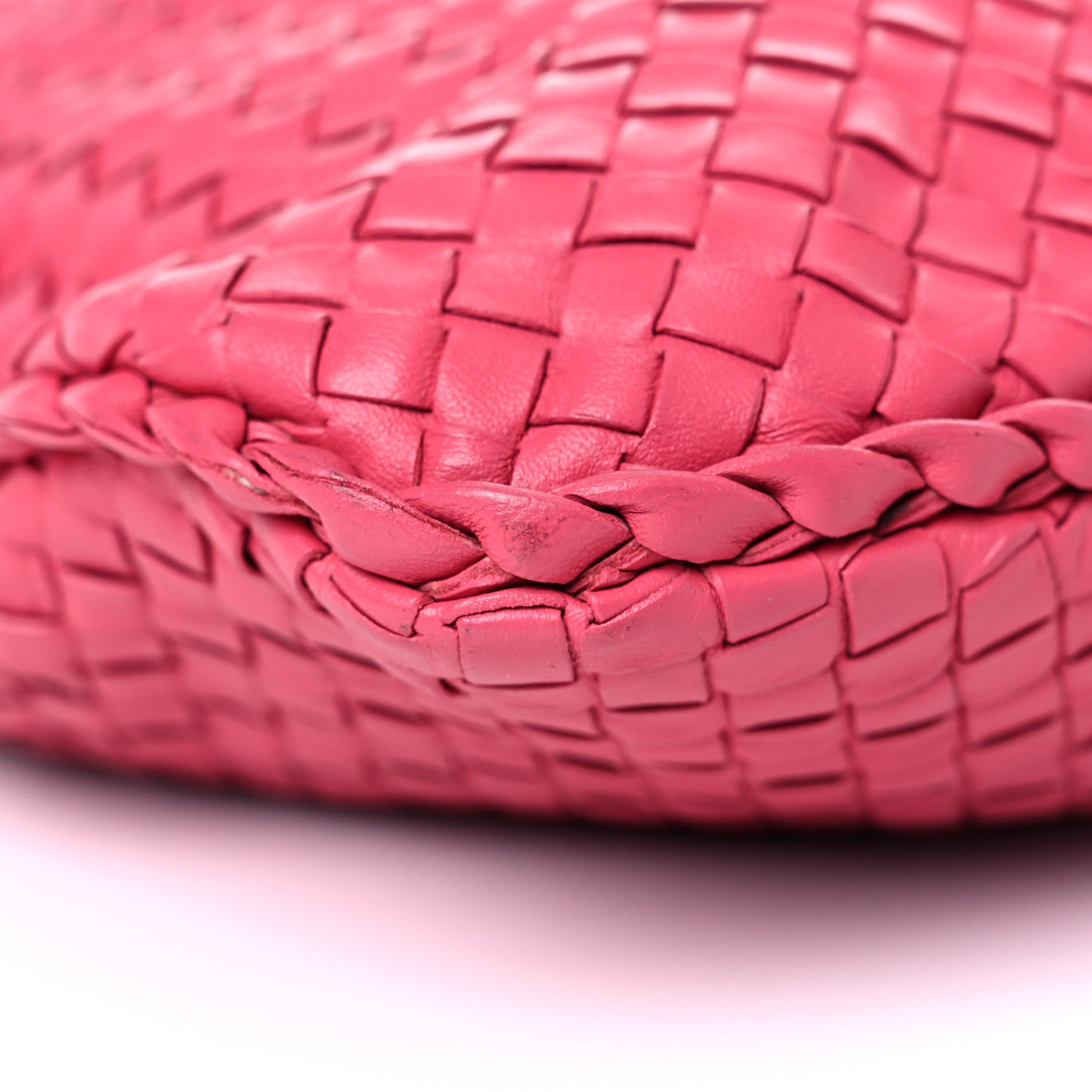 Bottega Veneta Nappa Intrecciato Large Veneta Hobo Rosa Shock 8 of 16
