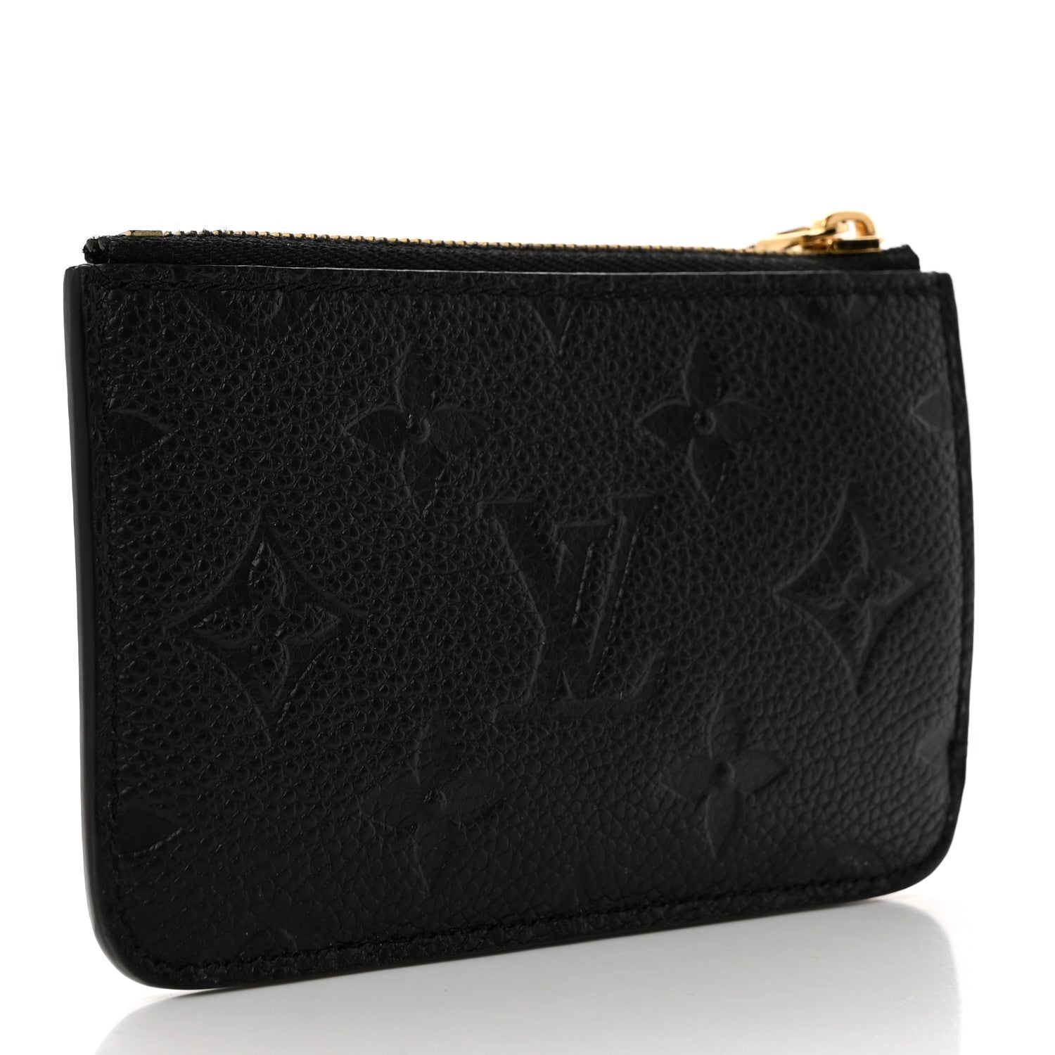 Louis Vuitton Empreinte Monogram Zipped Romy Card Holder Black 3 of 7
