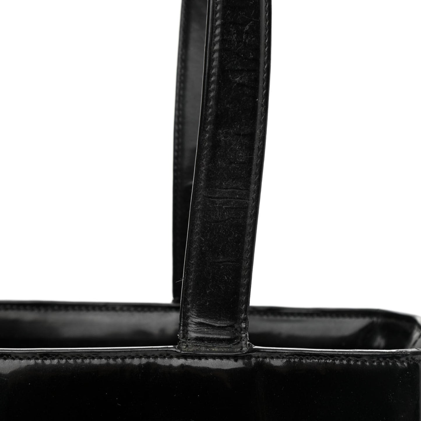 Patent Tote Black