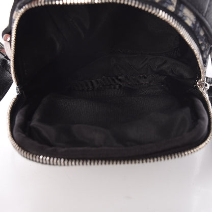 Christian Dior Oblique Crossbody Bag Blue 5 of 15