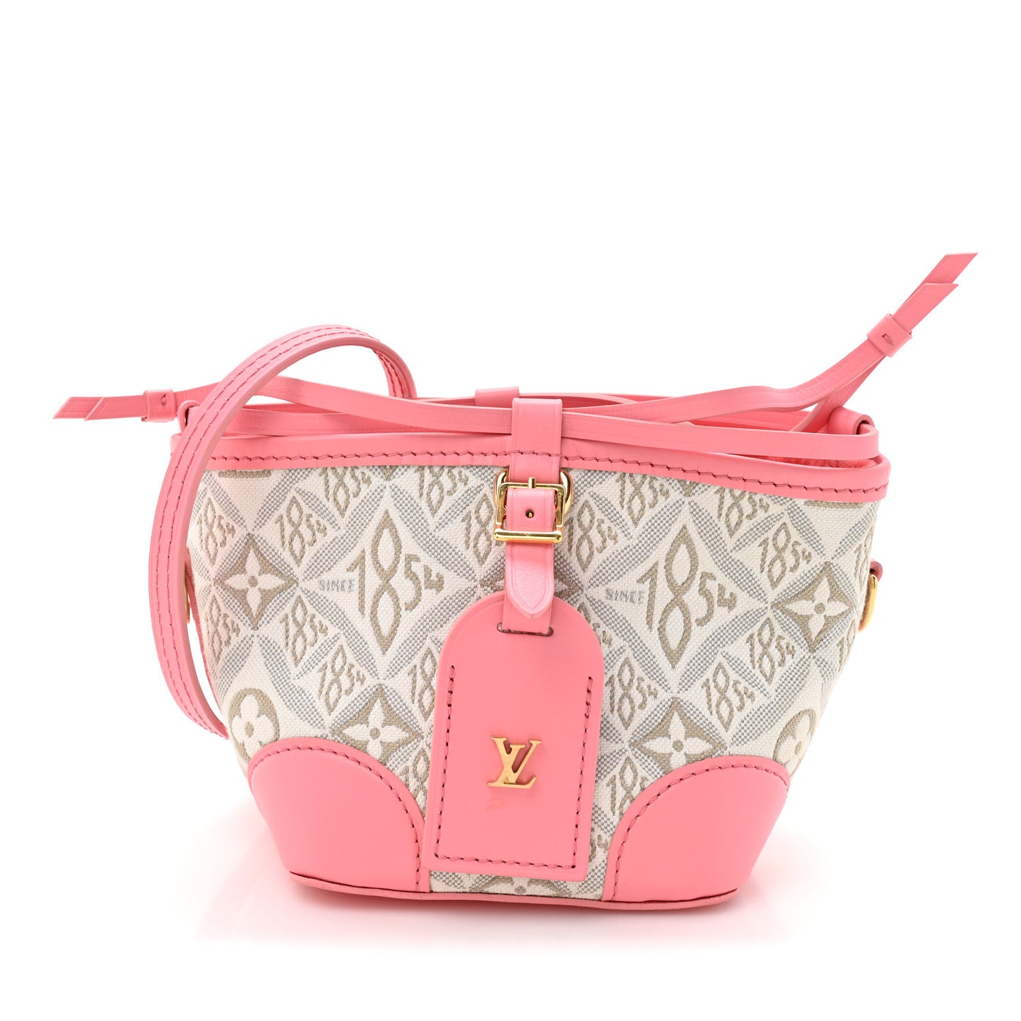 Jacquard Since 1854 Noe Purse Ecru Beige Pink