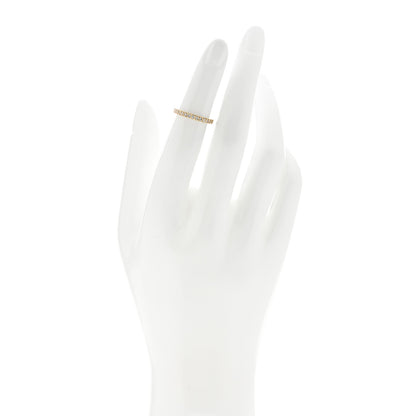 Tiffany 18K Yellow Gold Diamond Novo Half Circle Band Ring 47 4 2 of 4