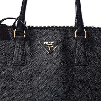 Prada Saffiano Lux Large Promenade Tote Black 17 of 17