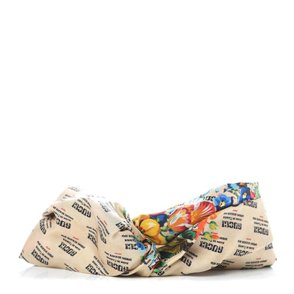 Gucci Silk Vintage Stamp Print Duchesse Headband 56 1 of 7
