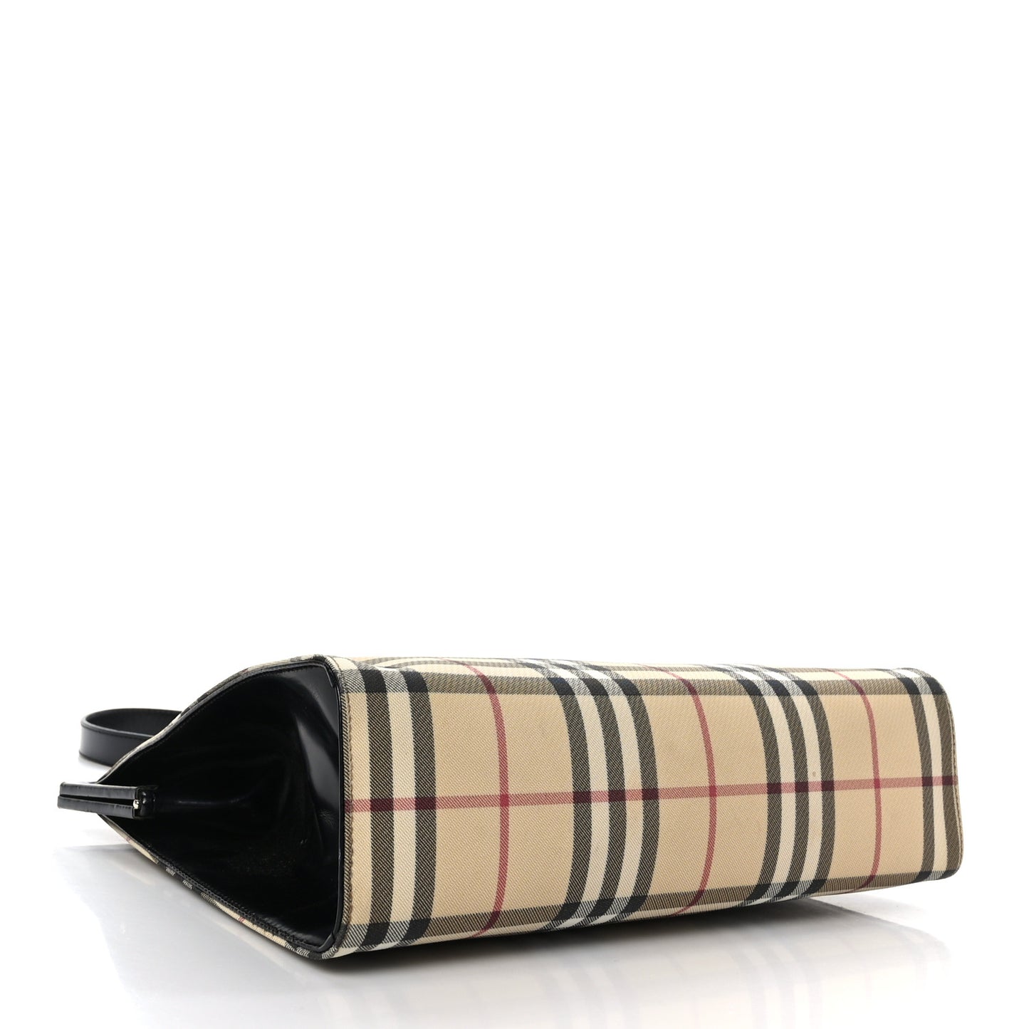 House Check Frame Bag Black