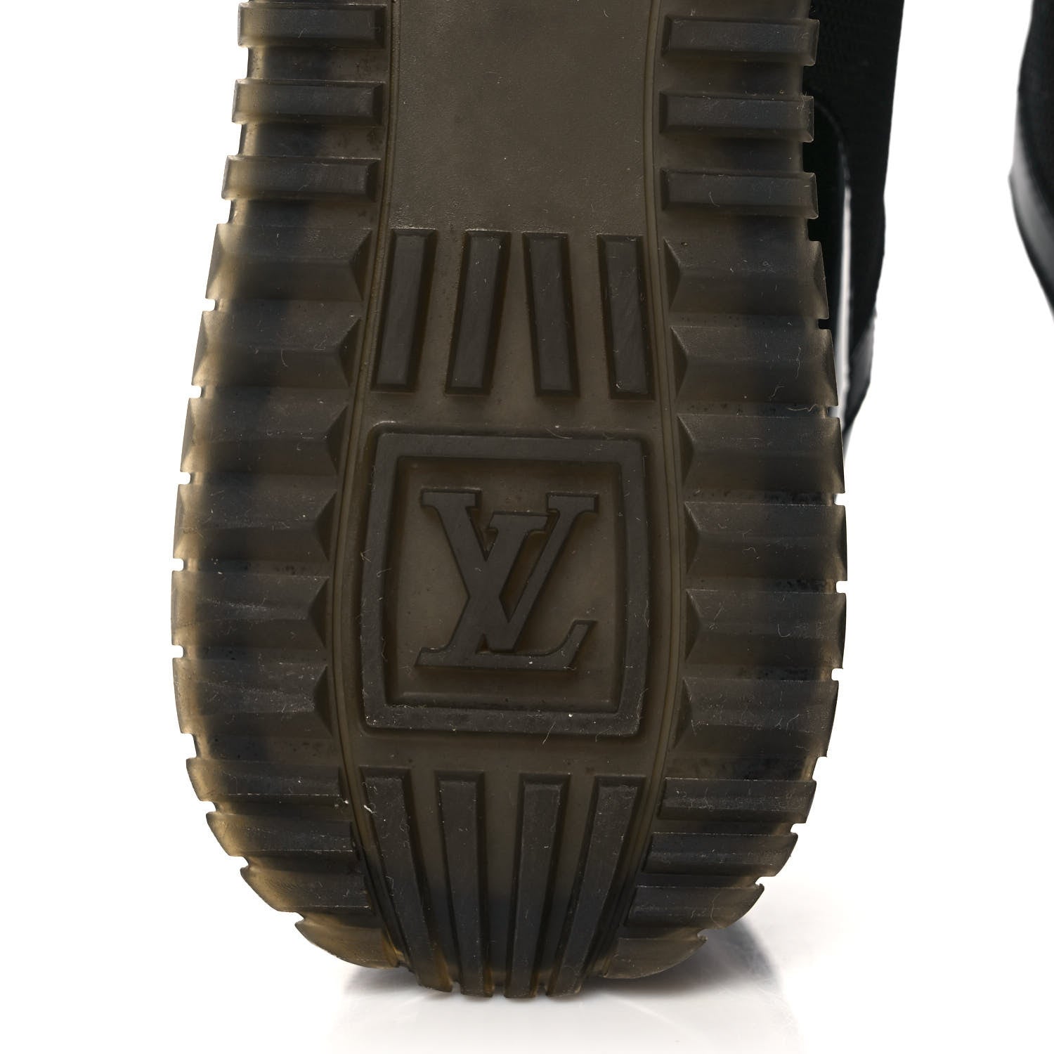 Louis Vuitton Calfskin Run Away Sneakers 36 Black 6 of 8