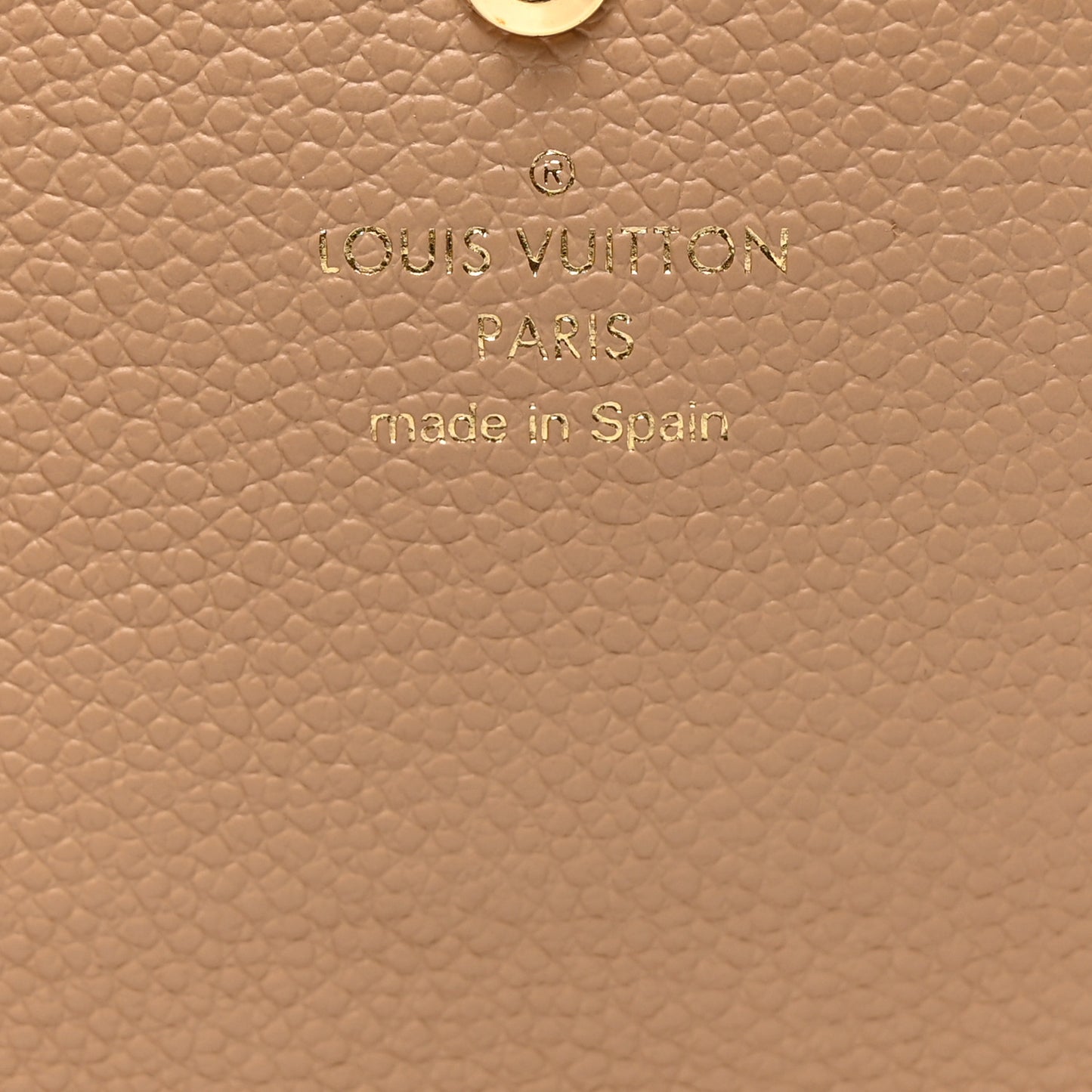 LOUIS VUITTON Empreinte Emilie Wallet Black Dune