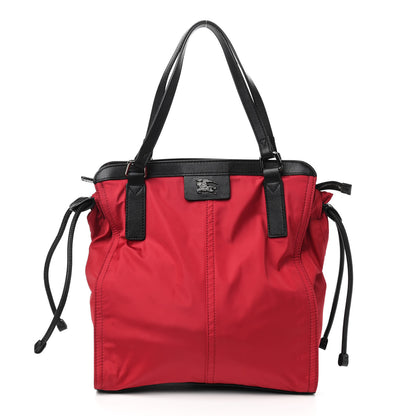Burberry Nylon Small Buckleigh Packable Tote Red 1 of 11