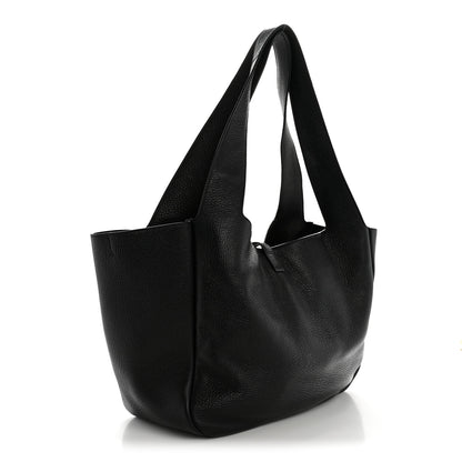 Saint Laurent Grained Deerskin Bea Tote Black 3 of 11