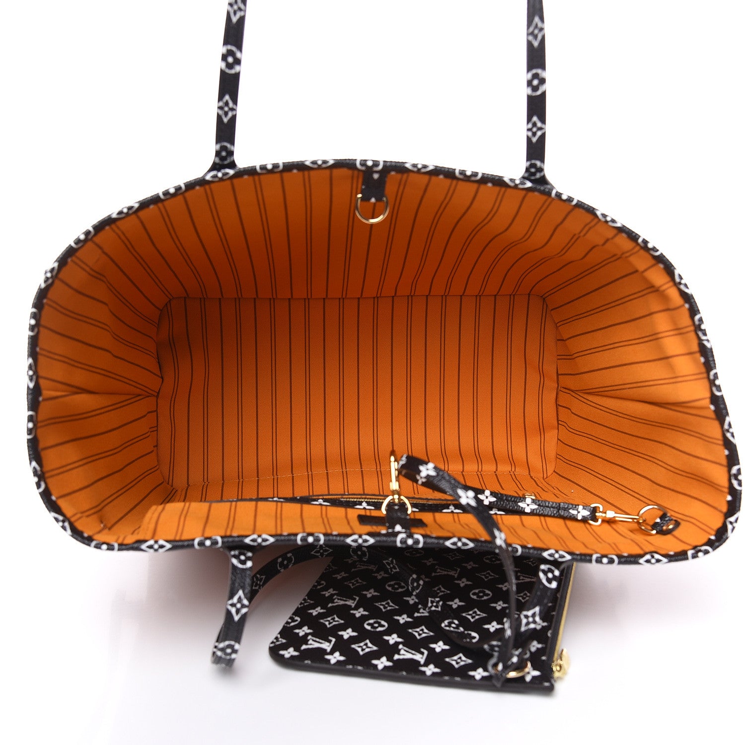 Louis Vuitton Monogram Giant Jungle Neverfull MM Black 5 of 10