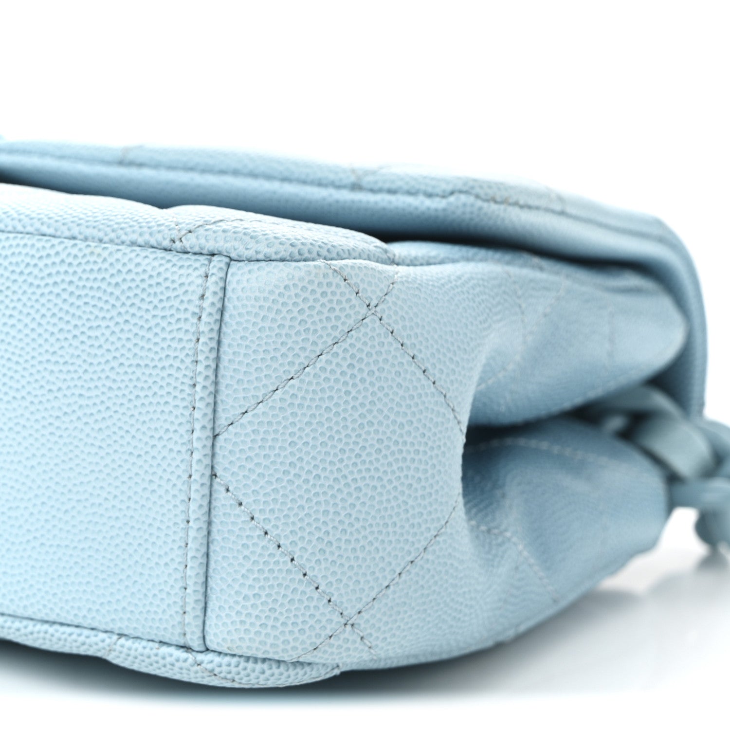 Chanel Shaded Caviar Quilted My Everything Flap Light Blue 10 of 11