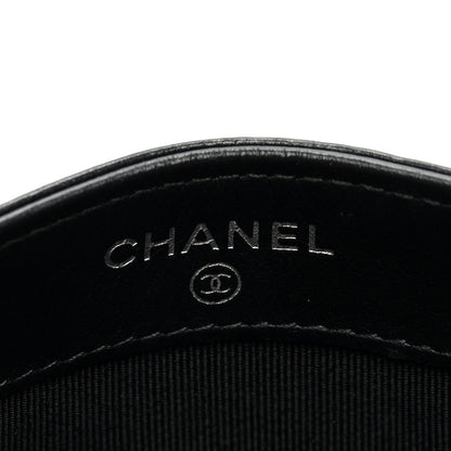 Chanel Calfskin Quilted Card Holder So Black 6 of 7